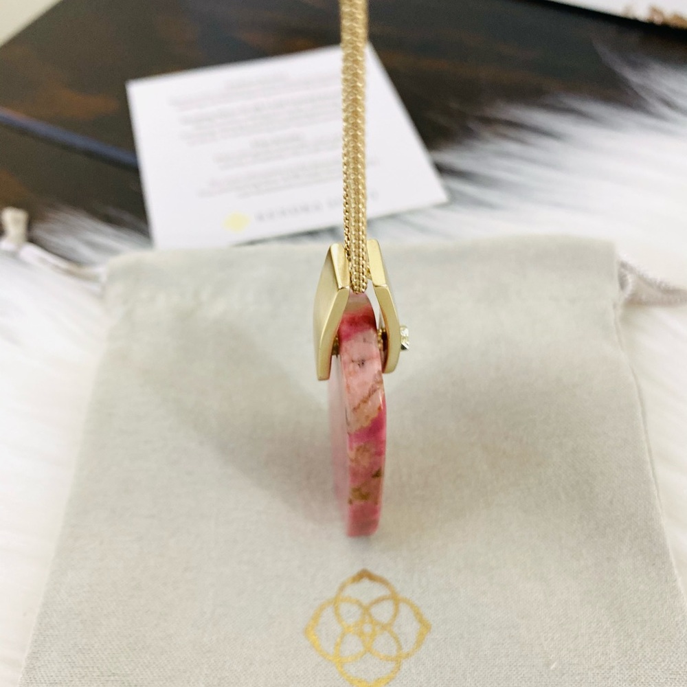 Kendra Scott Inez Gold Tone Necklace - Picture 4 of 8